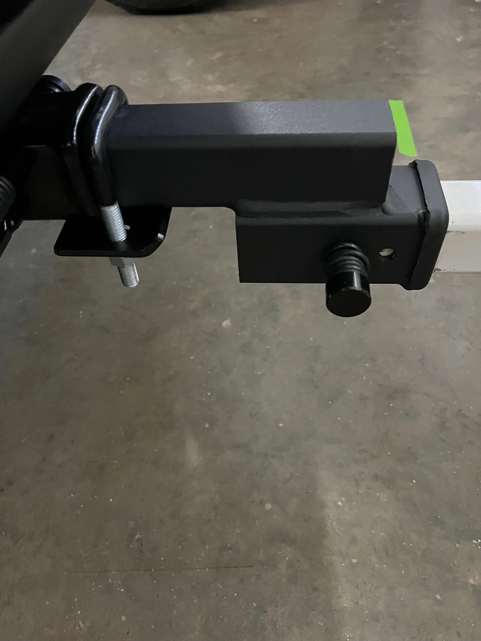 Jeep Wrangler JL Curt Hitch Mount IMG_1472