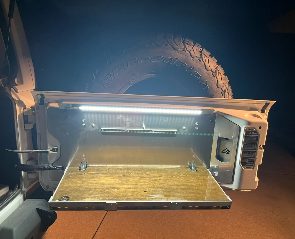Jeep Wrangler JL Tailgate Table IMG_1710