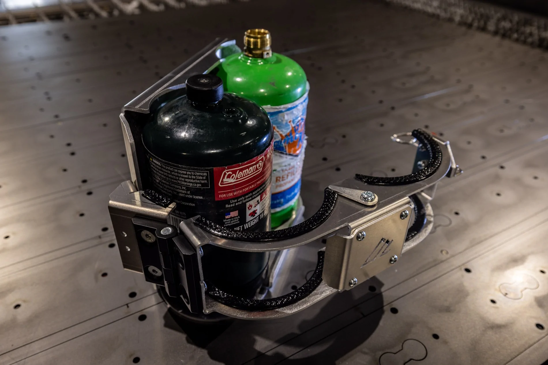 Jeep Wrangler JL How Do You Mount Your Propane Tank? Dual 1LB Propane Tank Mount-5