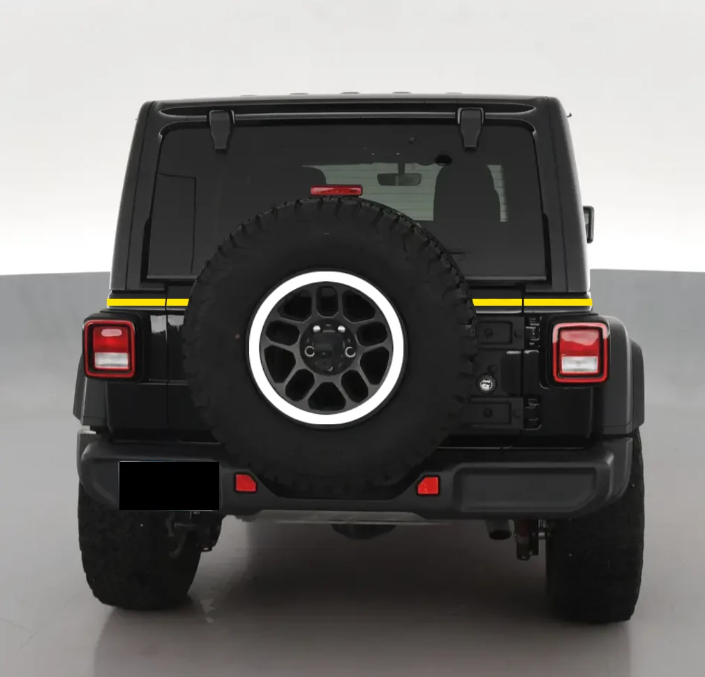 Jeep Wrangler JL MrGoodByte Rubicon XR ("Head Honcho" Concept) Back Door Concept