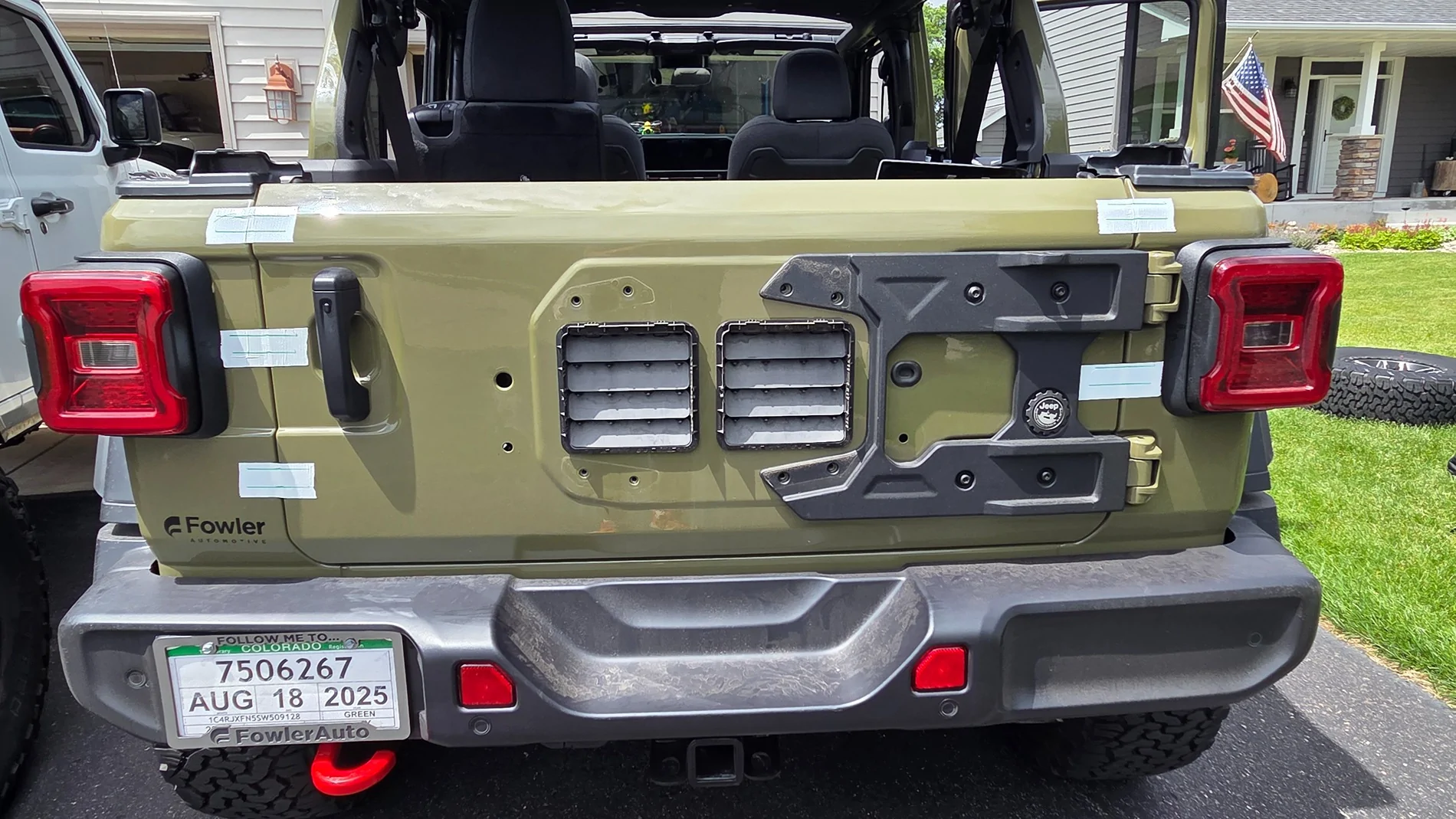 Jeep Wrangler JL Teraflex Alpha HD VS. Mopar Relocation Bracket 20250622_122048