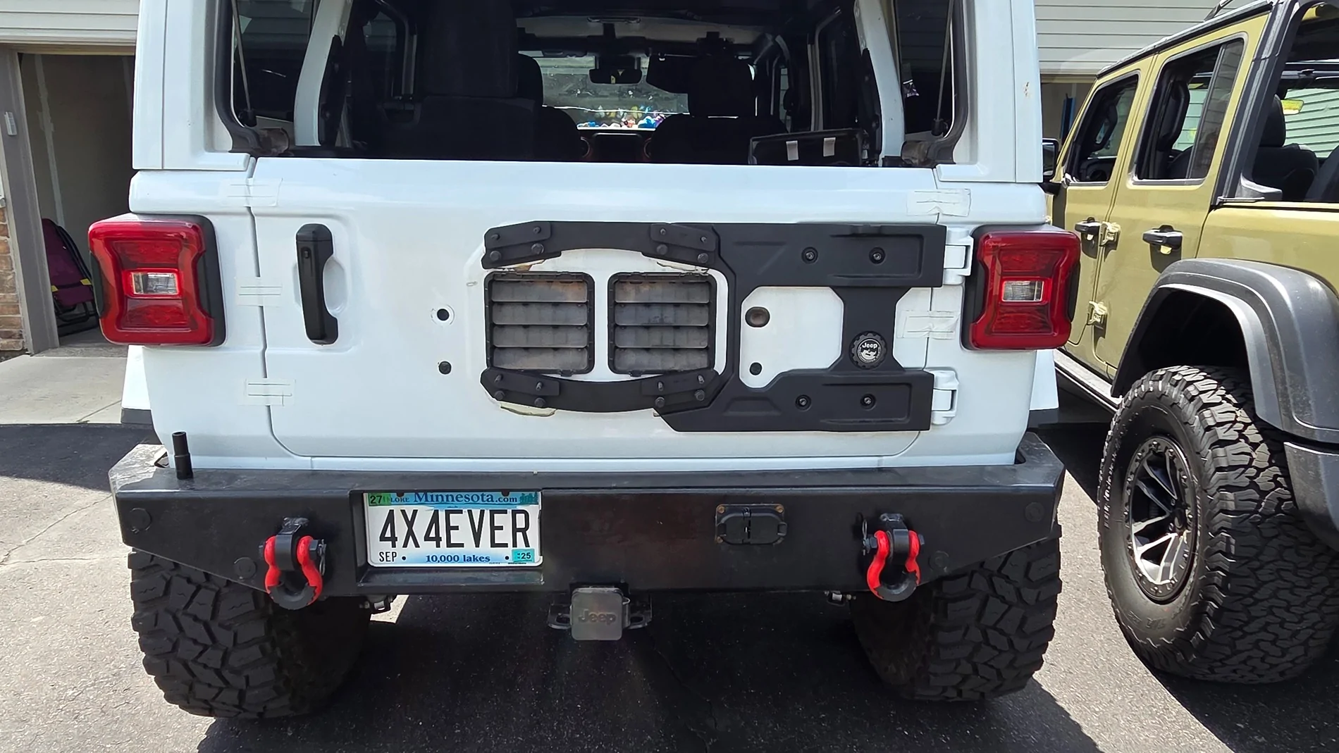 Jeep Wrangler JL Teraflex Alpha HD VS. Mopar Relocation Bracket 20250622_144531