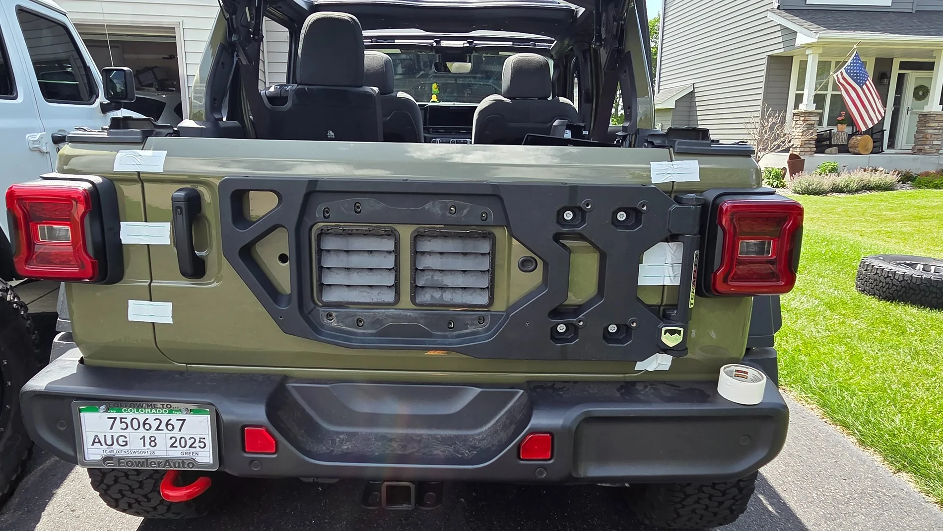 Jeep Wrangler JL Teraflex Alpha HD VS. Mopar Relocation Bracket 20250622_144538