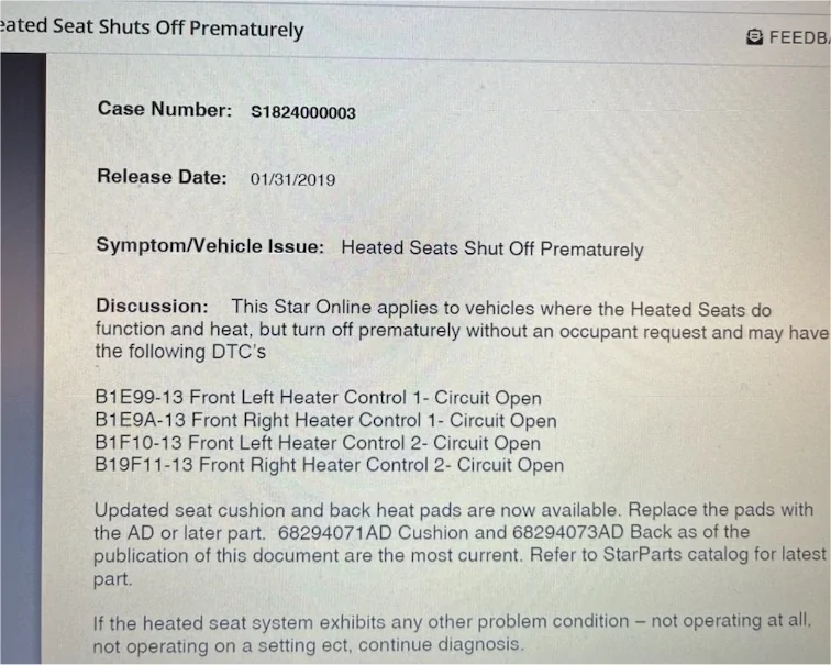 Jeep Wrangler JL Drivers Side Heated Seat Not Working Properly yhuijn676776
