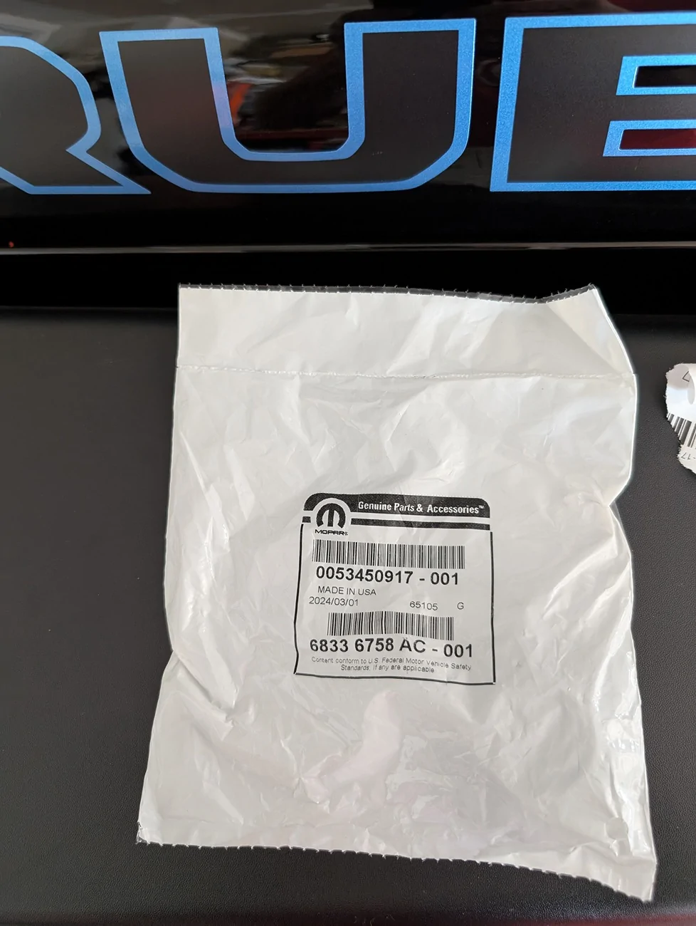 Jeep Wrangler JL Missing Firewall Plug (Name that part number) Jeep Firewall Plug Part No