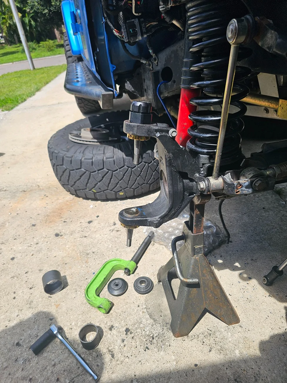 Jeep Wrangler JL Baller joints installed 1000007928
