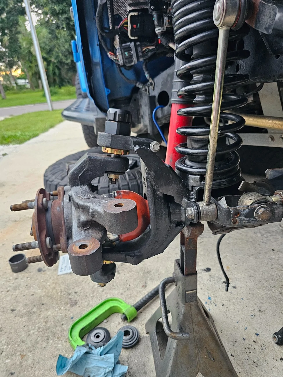 Jeep Wrangler JL Baller joints installed 1000007933