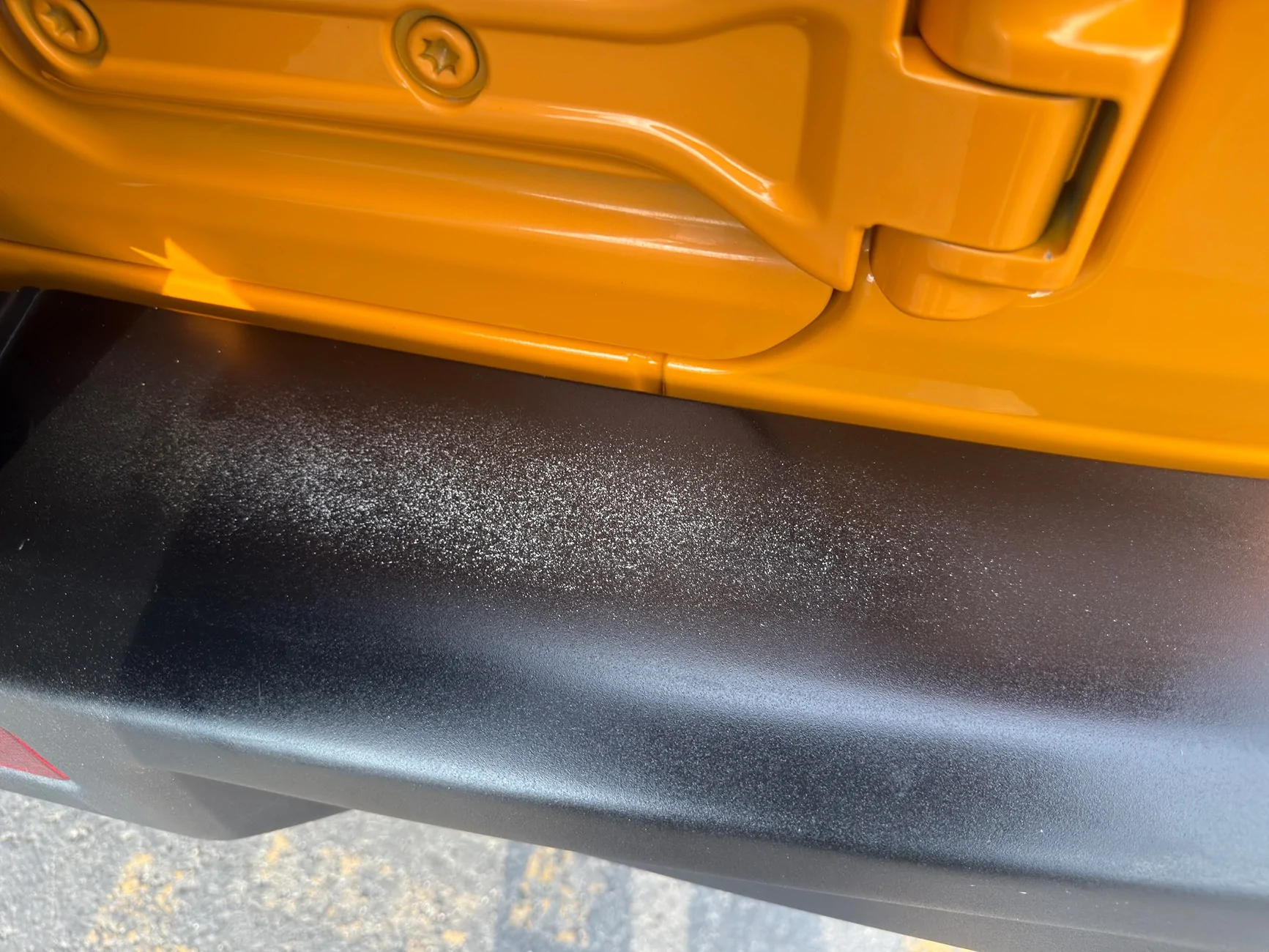 Jeep Wrangler JL Paint damage IMG_1362
