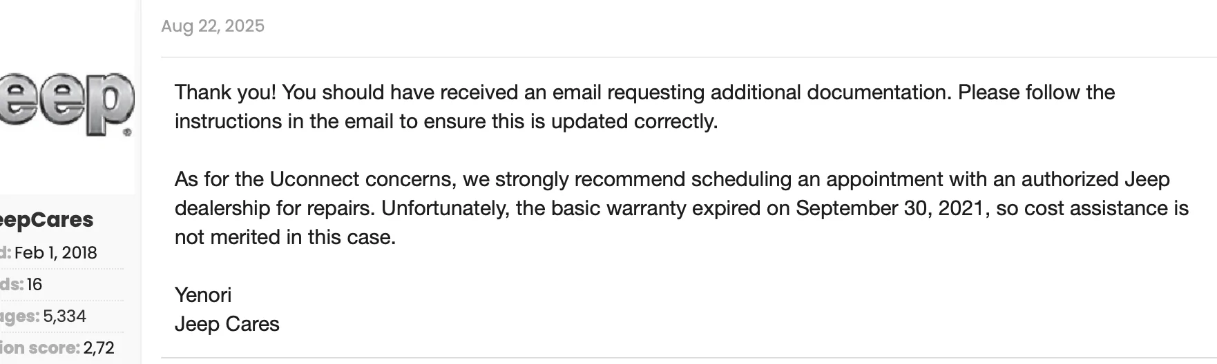 Jeep Wrangler JL 2018 JL Uconnect had update, now boot loop? Screenshot 2025-09-03 at 5.50.04 PM