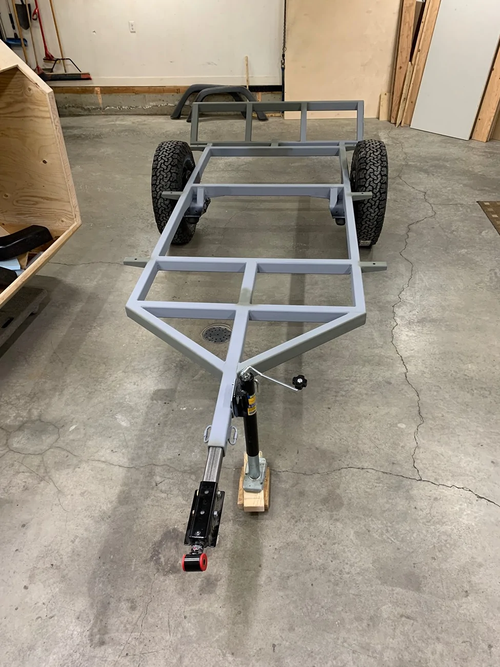 Jeep Wrangler JL Built myself a DIY off-road squaredrop trailer IMG_5609