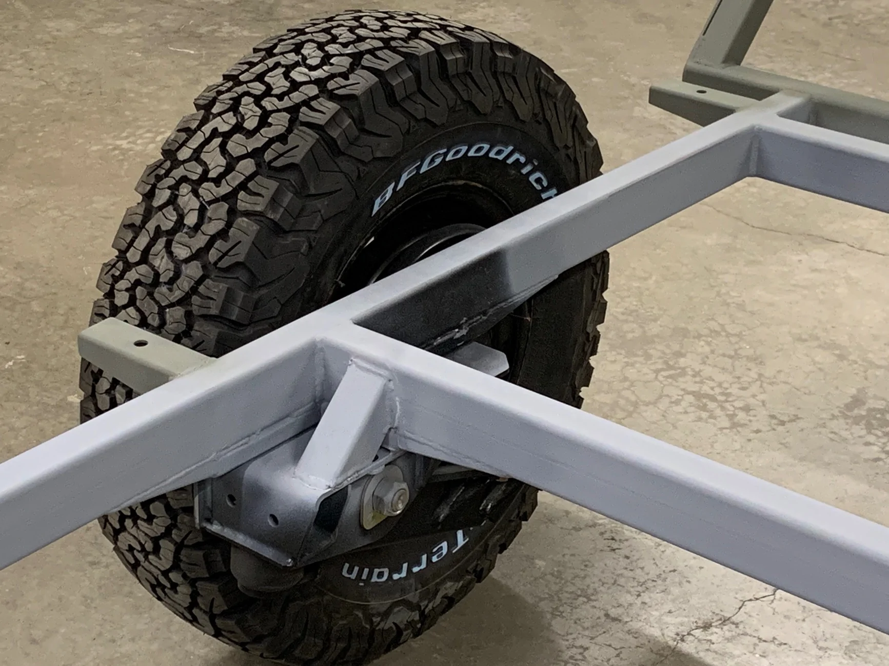 Jeep Wrangler JL Built myself a DIY off-road squaredrop trailer IMG_5611