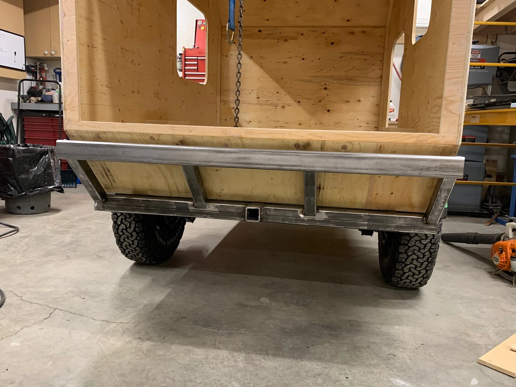 Jeep Wrangler JL Built myself a DIY off-road squaredrop trailer IMG_5548