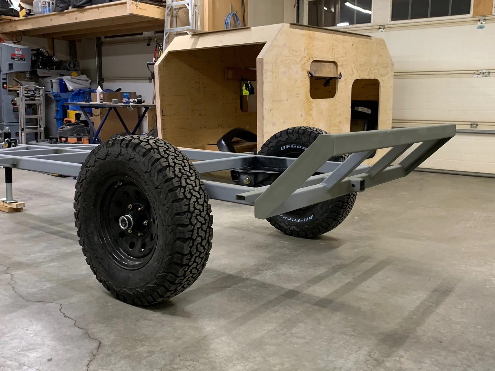 Jeep Wrangler JL Built myself a DIY off-road squaredrop trailer IMG_5612