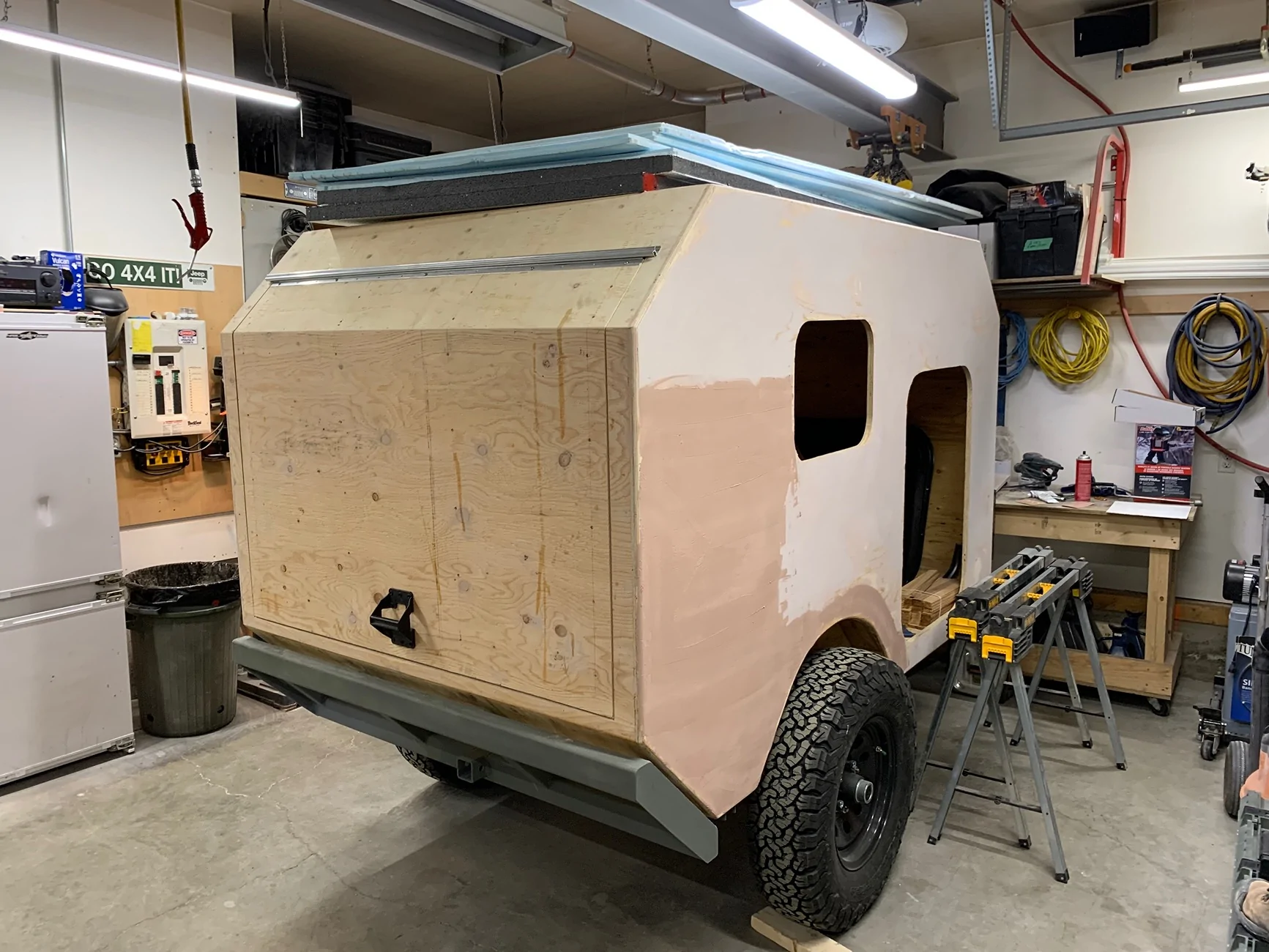 Jeep Wrangler JL Built myself a DIY off-road squaredrop trailer IMG_5670