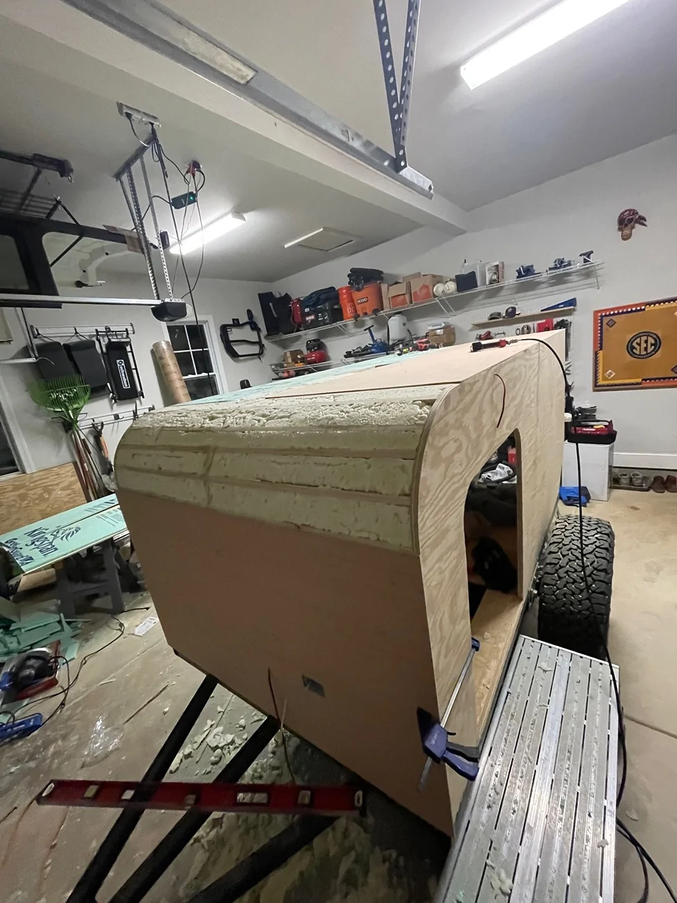 Jeep Wrangler JL Built myself a DIY off-road squaredrop trailer IMG_5205