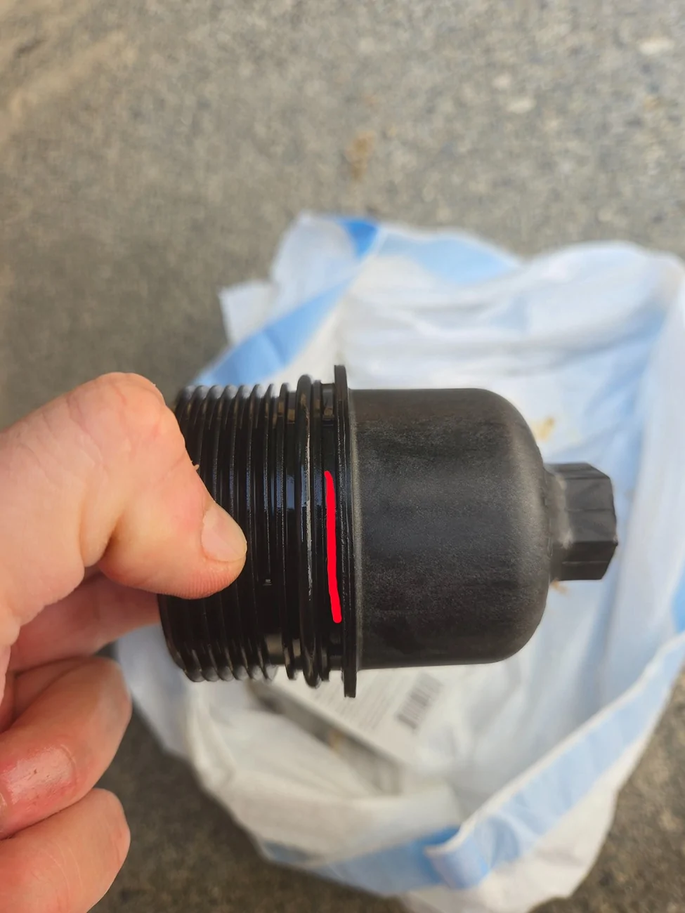 Jeep Wrangler JL My oil filter still sweeps 20250905_114058(1)