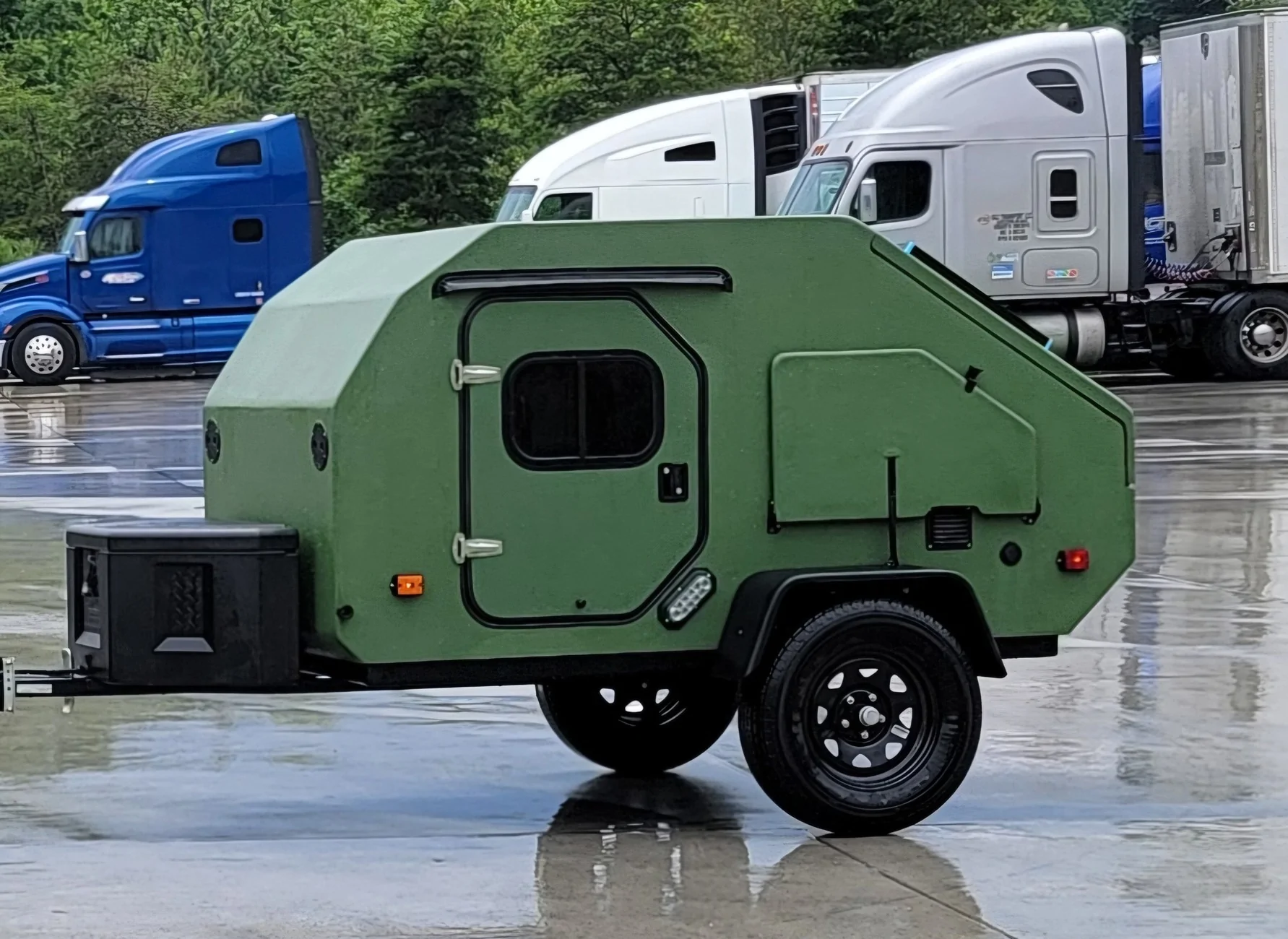 Jeep Wrangler JL Built myself a DIY off-road squaredrop trailer 20240602_140027