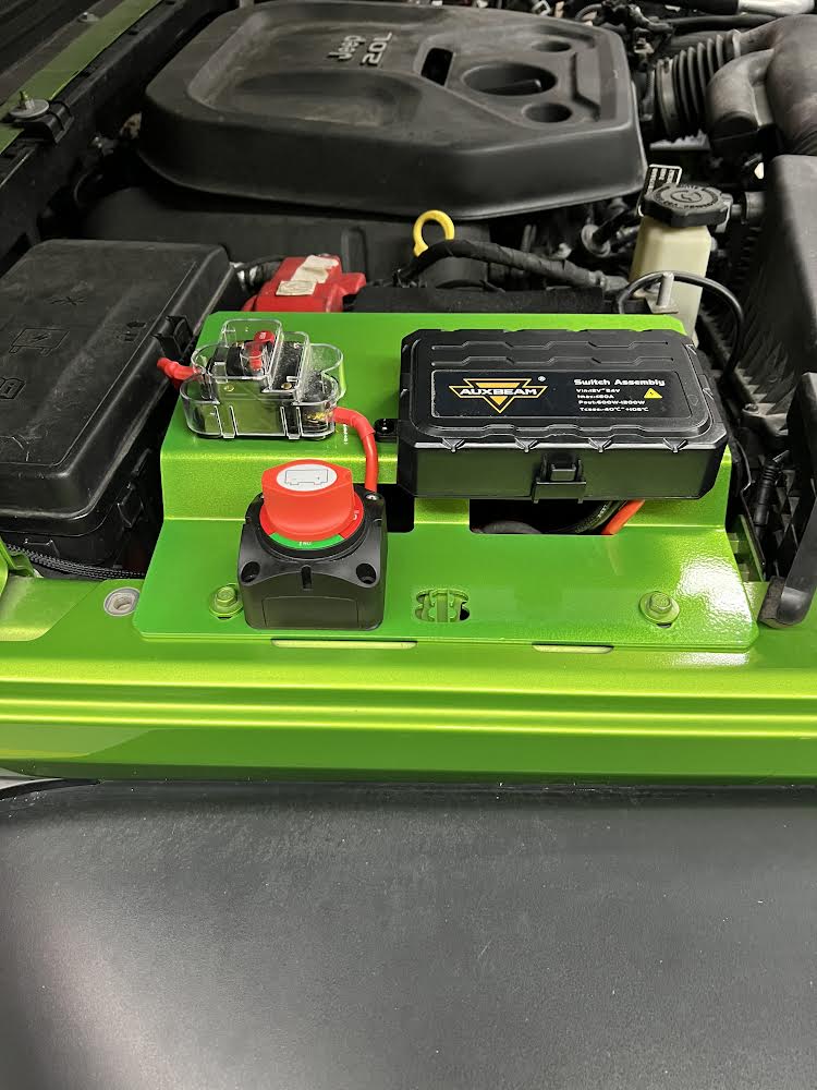 Jeep Wrangler JL Engine bay mount for Warn Evo 12 control box IMG_4235.JPG