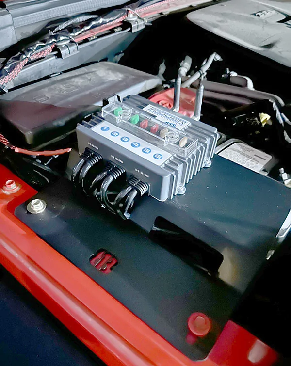 Jeep Wrangler JL Engine bay mount for Warn Evo 12 control box UHM-0014-8