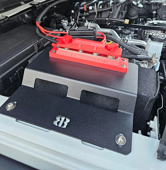 Jeep Wrangler JL Engine bay mount for Warn Evo 12 control box UHM-0014-10