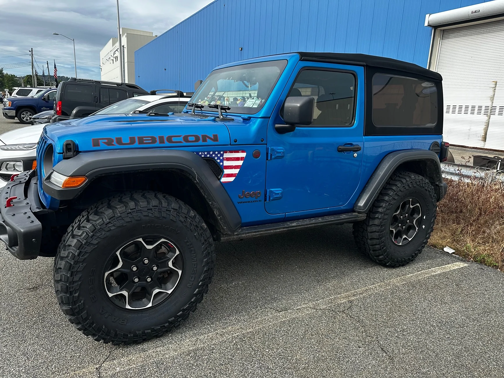 Jeep Wrangler JL 2023 Hydro blue 2dr Rubicon IMG_0123