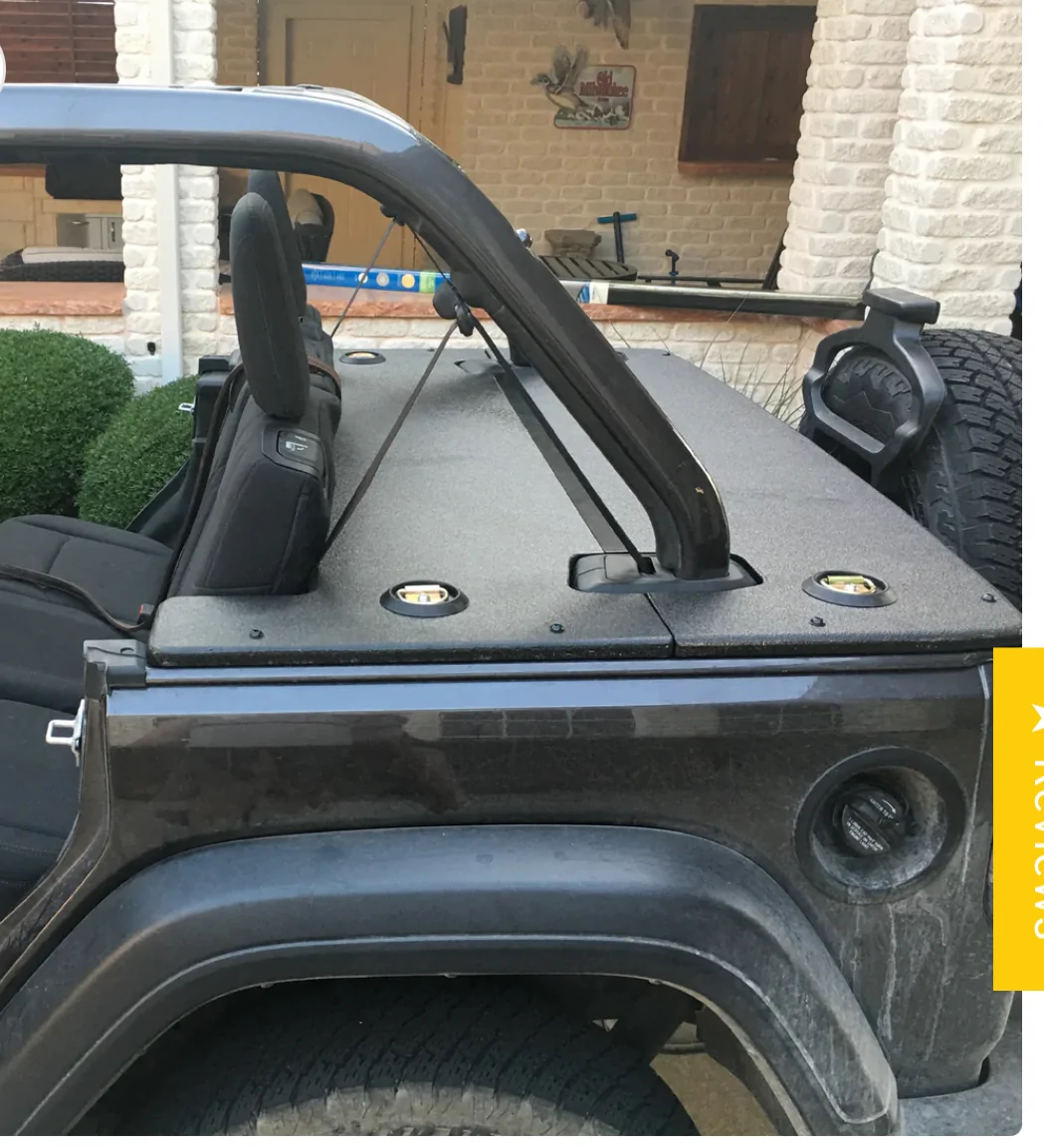 Jeep Wrangler JL Hard Rear Tonneau Cover JLU IMG_6937