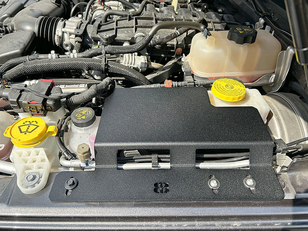 Jeep Wrangler JL Engine bay mount for Warn Evo 12 control box UHM-0016-V2-1