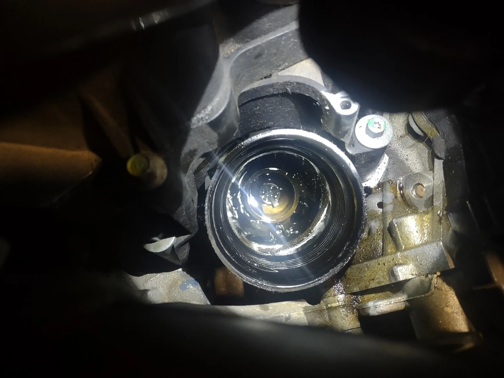 Jeep Wrangler JL Oil filter cage broke IMG_20250907_124102464