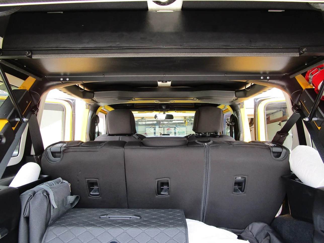 Jeep Wrangler JL Getting cargo area organized IMG_1320