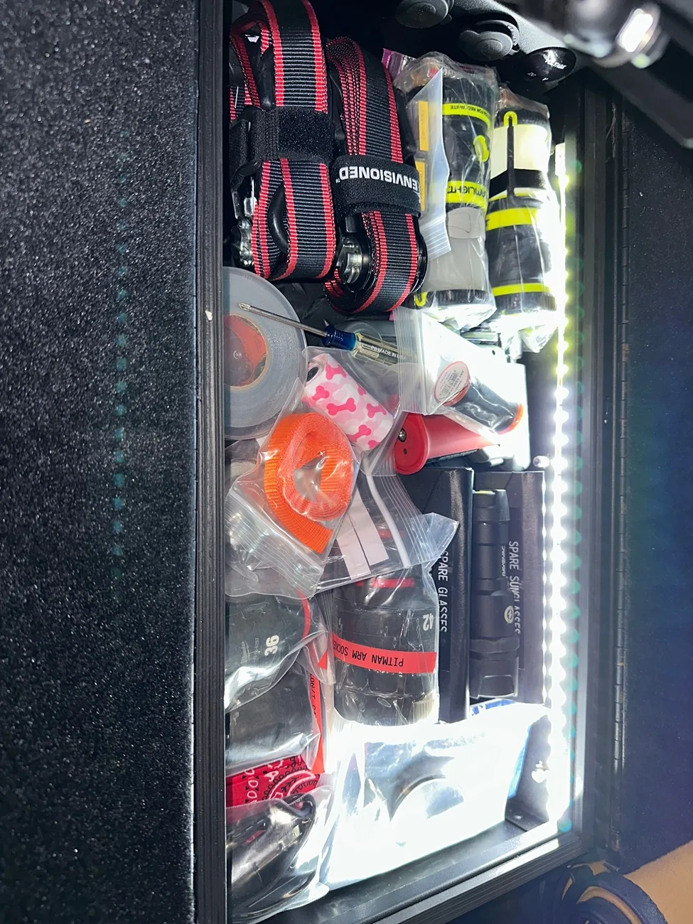 Jeep Wrangler JL Getting cargo area organized IMG_1225