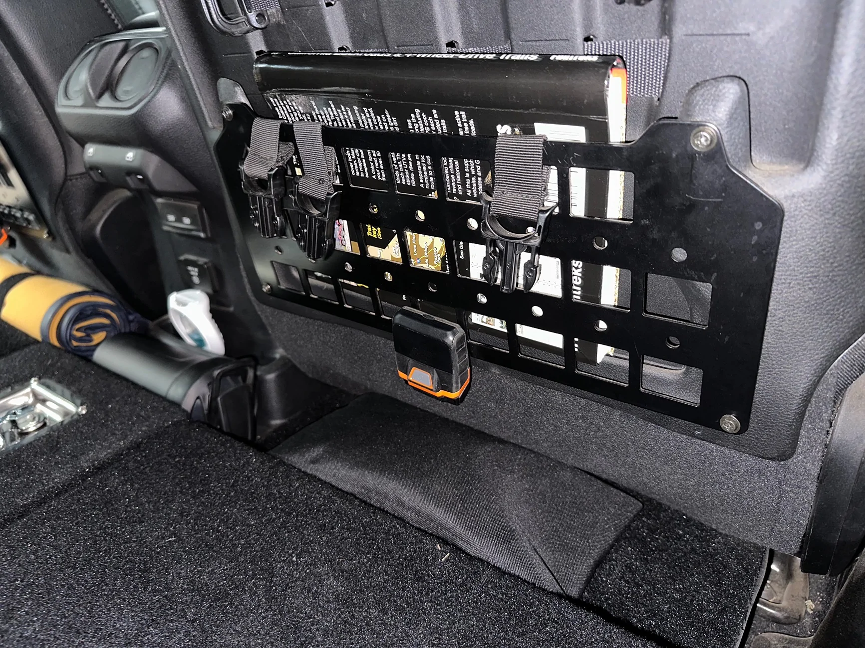Jeep Wrangler JL Getting cargo area organized IMG_1228