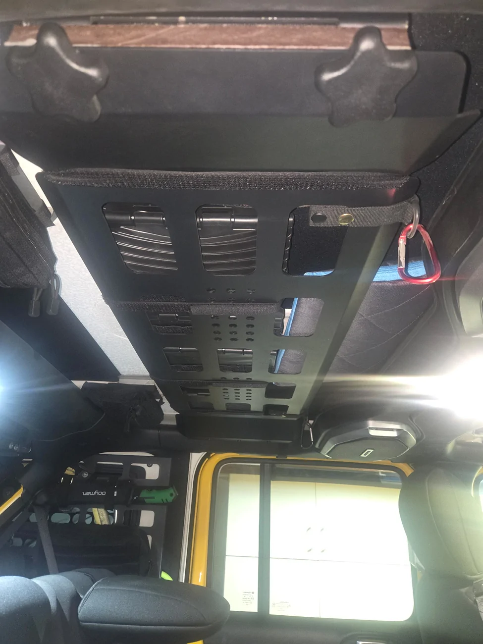 Jeep Wrangler JL Getting cargo area organized MID STORAGE