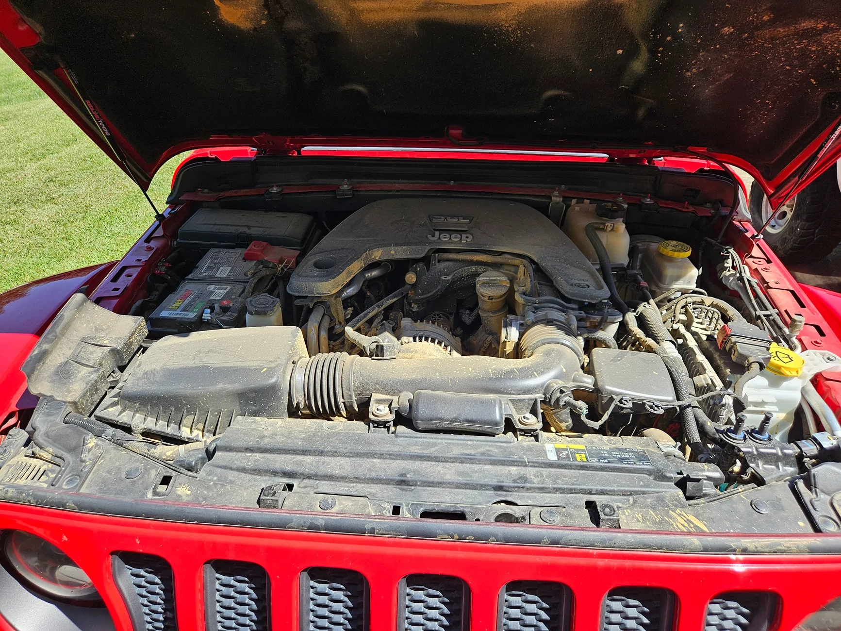 Jeep Wrangler JL head gasket swap after P0301 code 20250913_122741