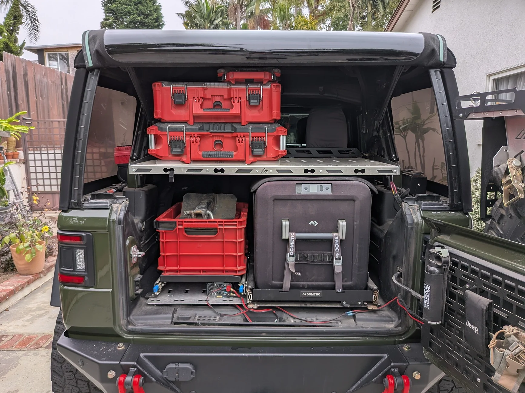 Jeep Wrangler JL Getting cargo area organized 1000003565