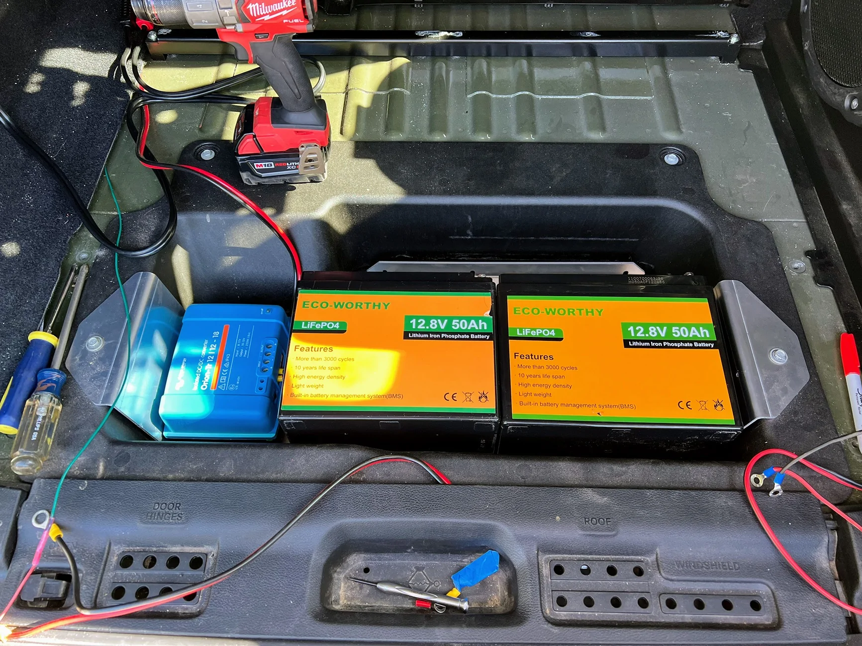 Jeep Wrangler JL Getting cargo area organized IMG_5678