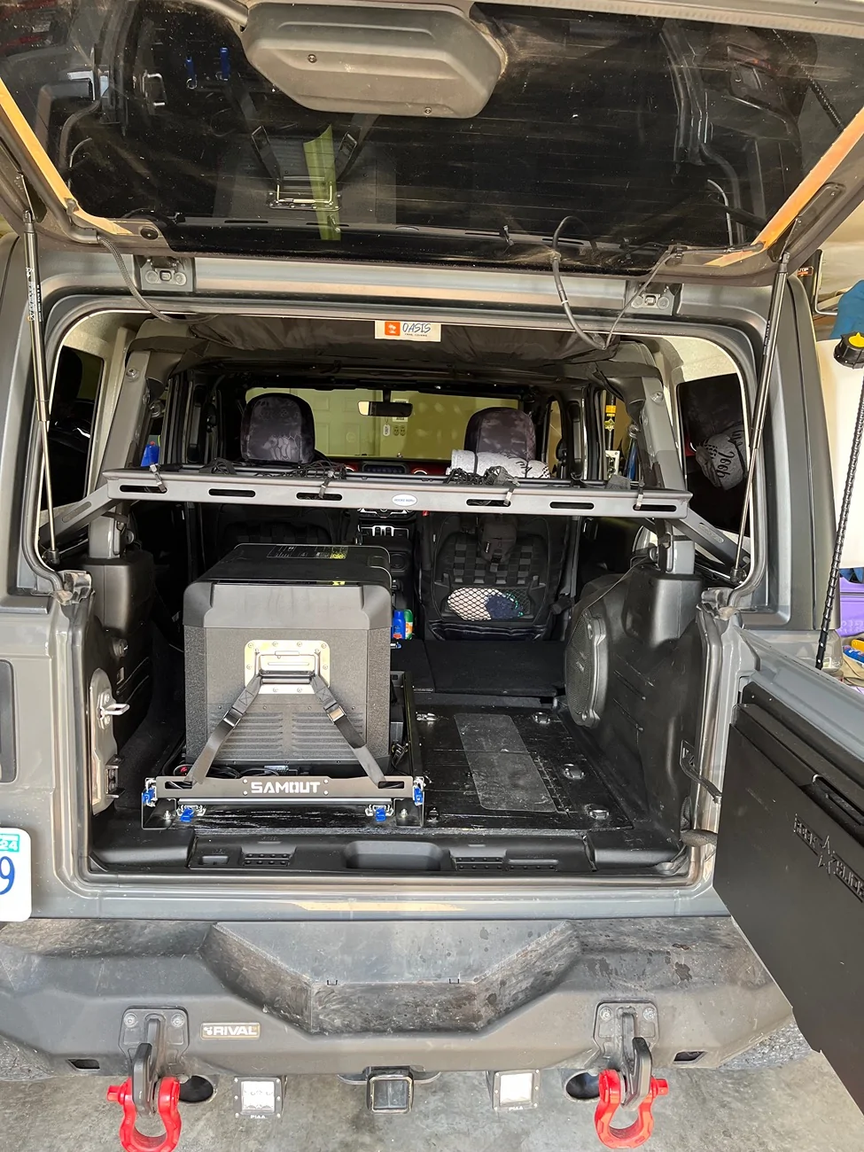 Jeep Wrangler JL Getting cargo area organized IMG_5035