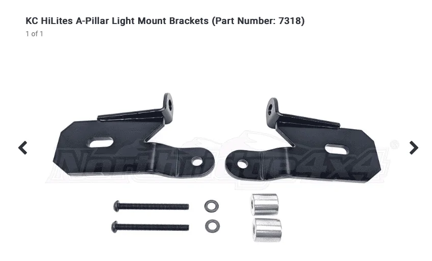 Jeep Wrangler JL Which A-Pillar Cube mount? KcMount