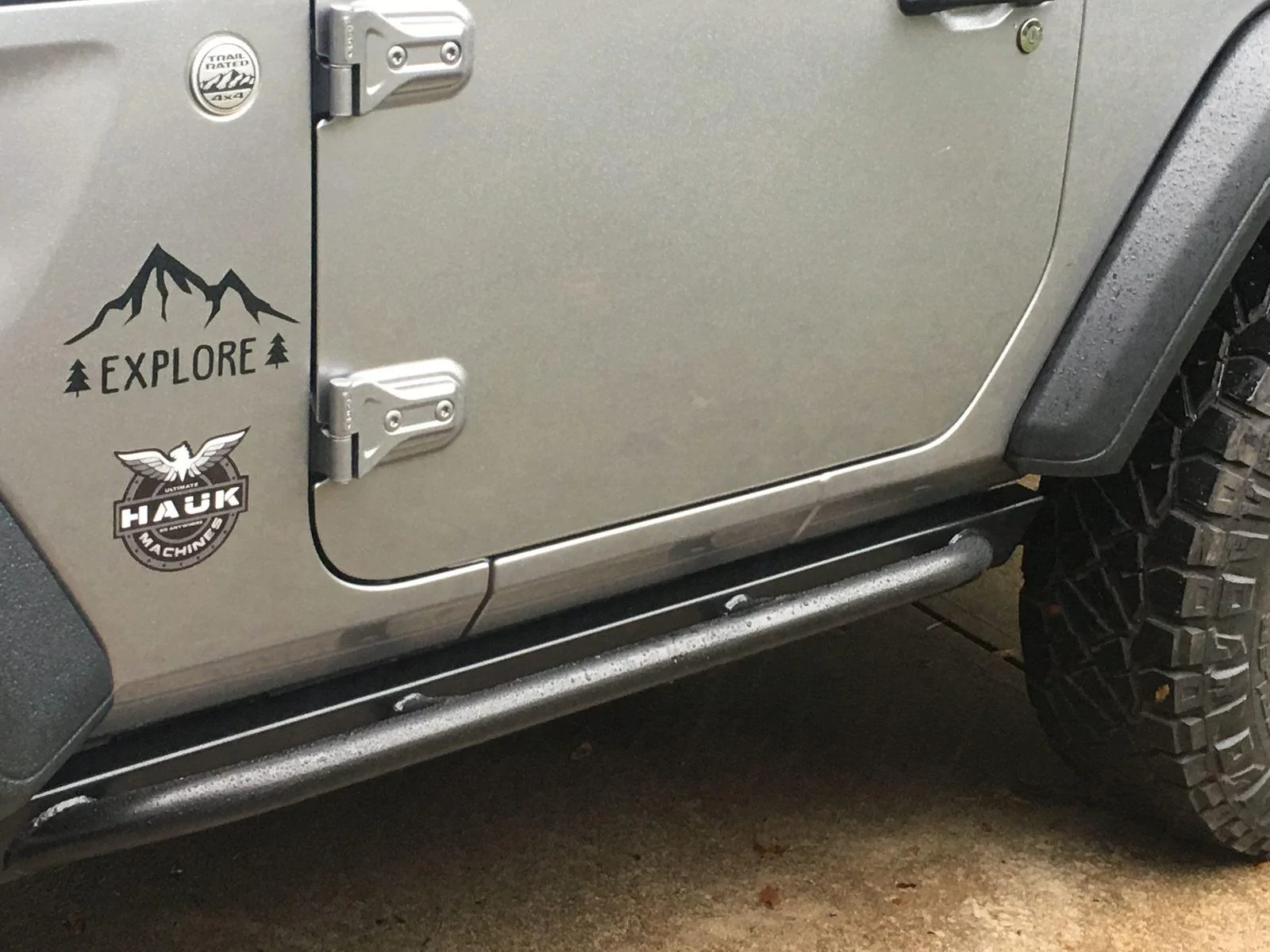 Jeep Wrangler JL Sliders 7TBkMGR