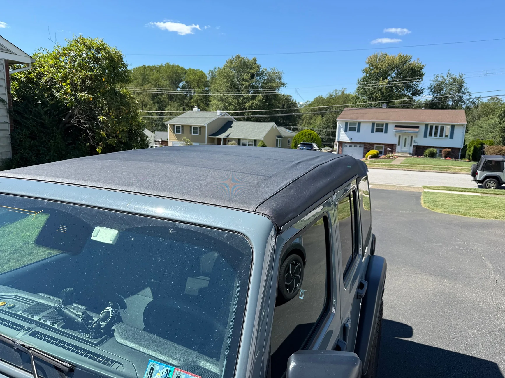 Jeep Wrangler JL Mopar OEM 4 door soft top IMG_0294