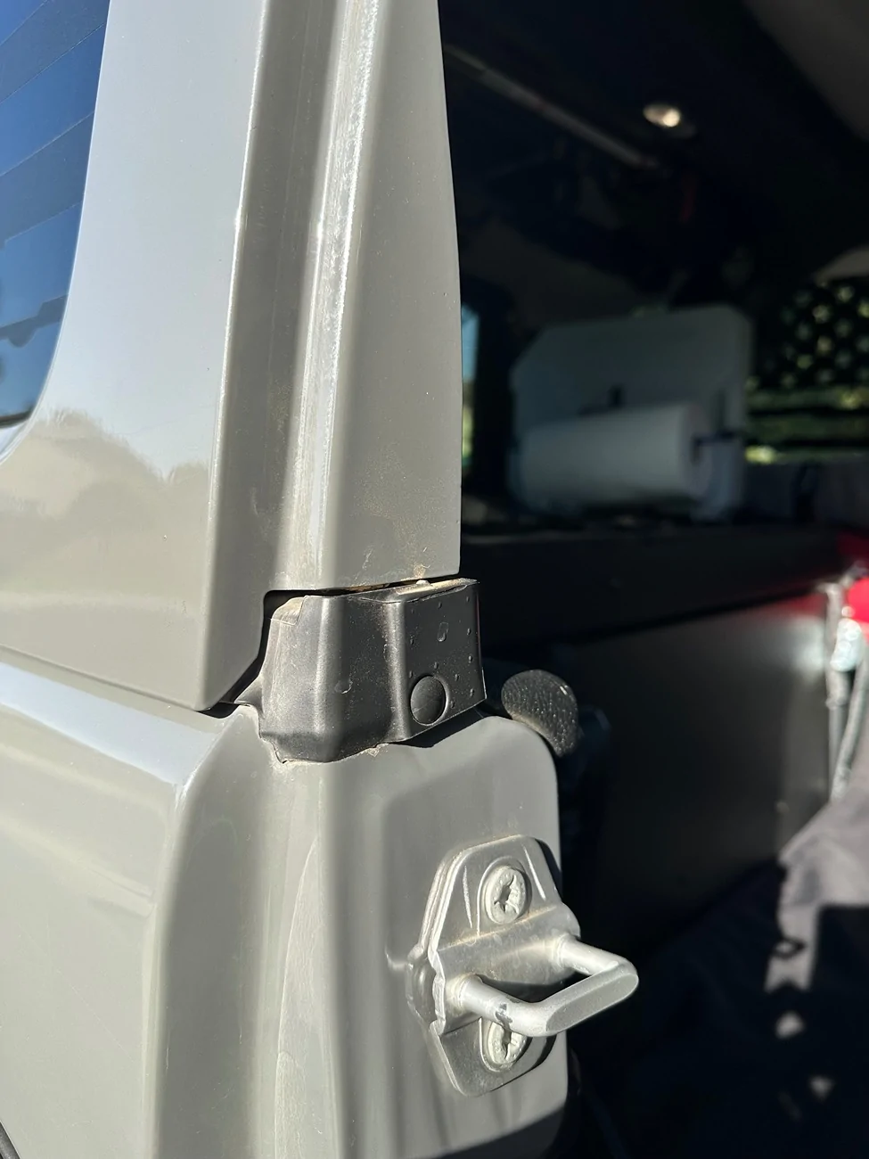 Jeep Wrangler JL Is this right? Re-installed hardtop IMG_1239