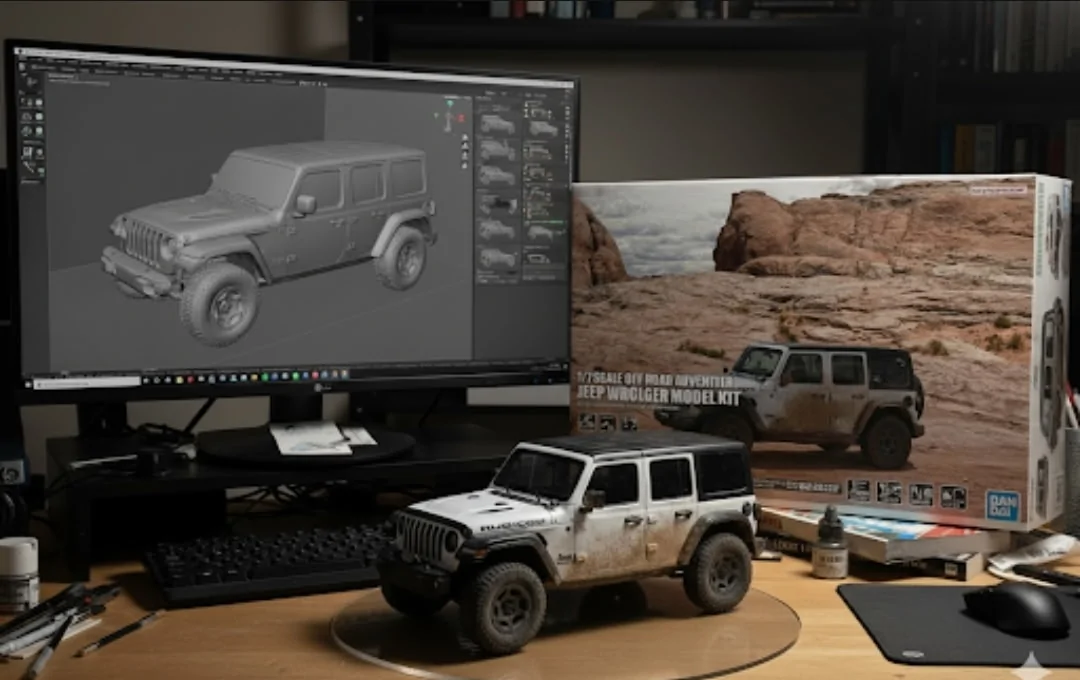 Jeep Wrangler JL Cool AI Image of Your Jeep (by Gemini) – Try This & Post Your Images 5401666648422905882