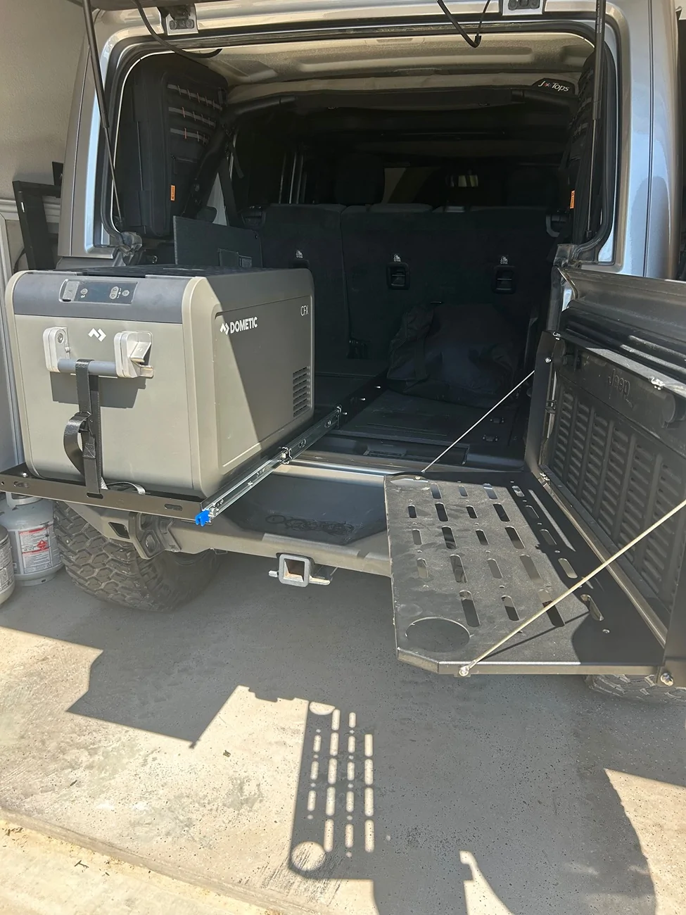 Jeep Wrangler JL A DIY Solution for Soft Tops: Fridge Slide, Drawer System & Sleeping Platform IMG_6204