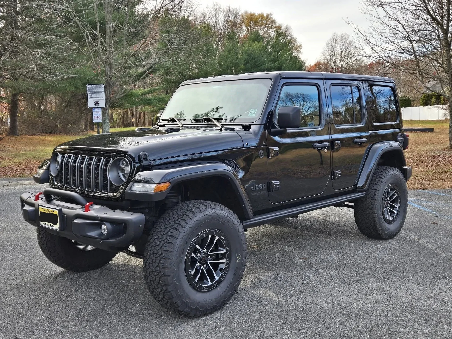 Jeep Wrangler JL Rubicon suspension on Sahara 12
