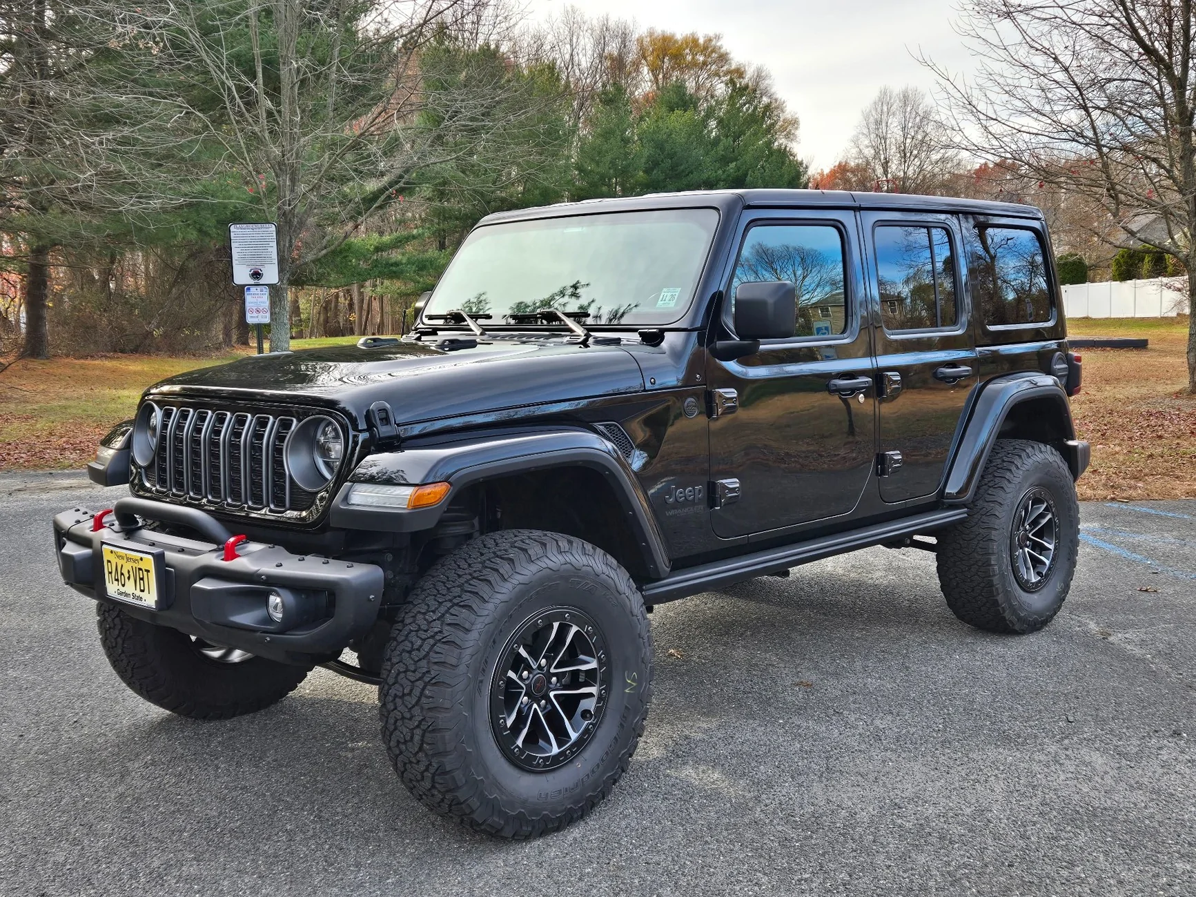 Jeep Wrangler JL Rubicon suspension on Sahara IMG_20241127_142252
