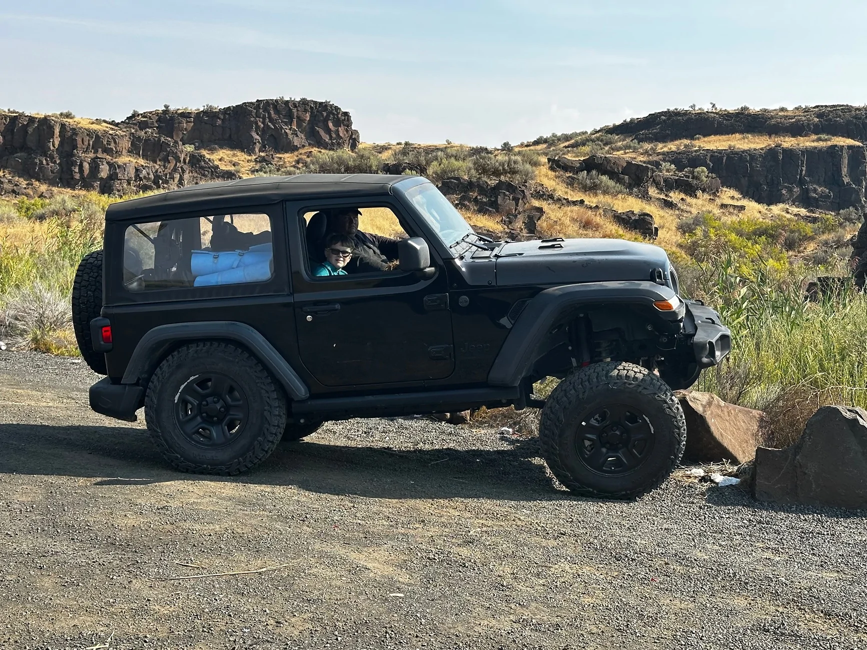 Jeep Wrangler JL Rubicon suspension on Sahara IMG_2508