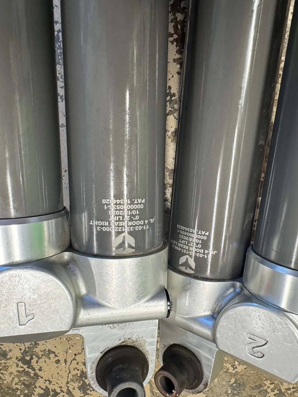 Jeep Wrangler JL Falcon 3.3 adjustable travel shocks full set IMG_2516
