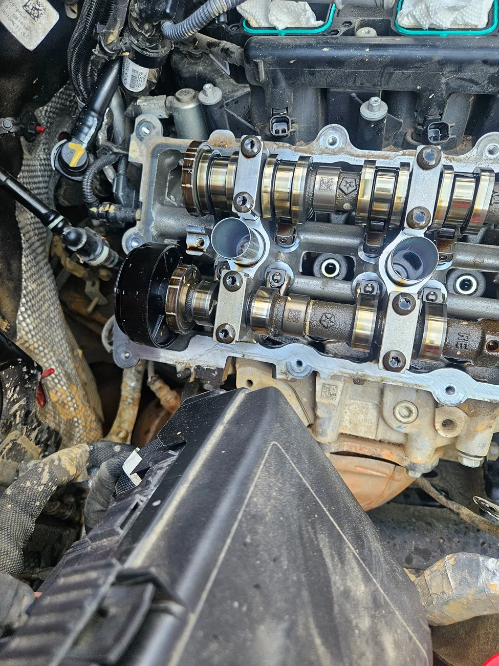 Jeep Wrangler JL head gasket swap after P0301 code 20250920_174240