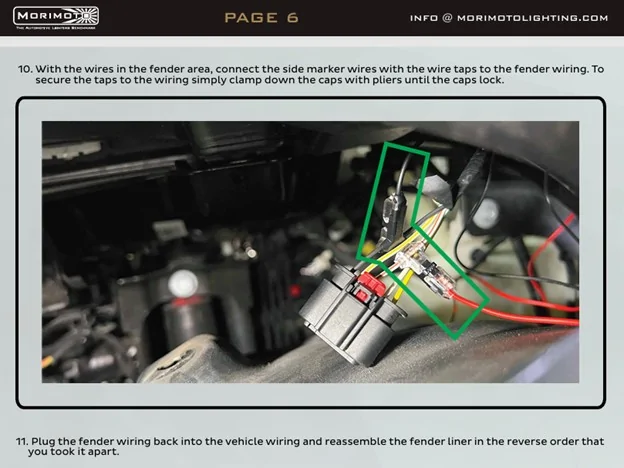 Jeep Wrangler JL Fender Vent Lights Wiring - Question Instructions