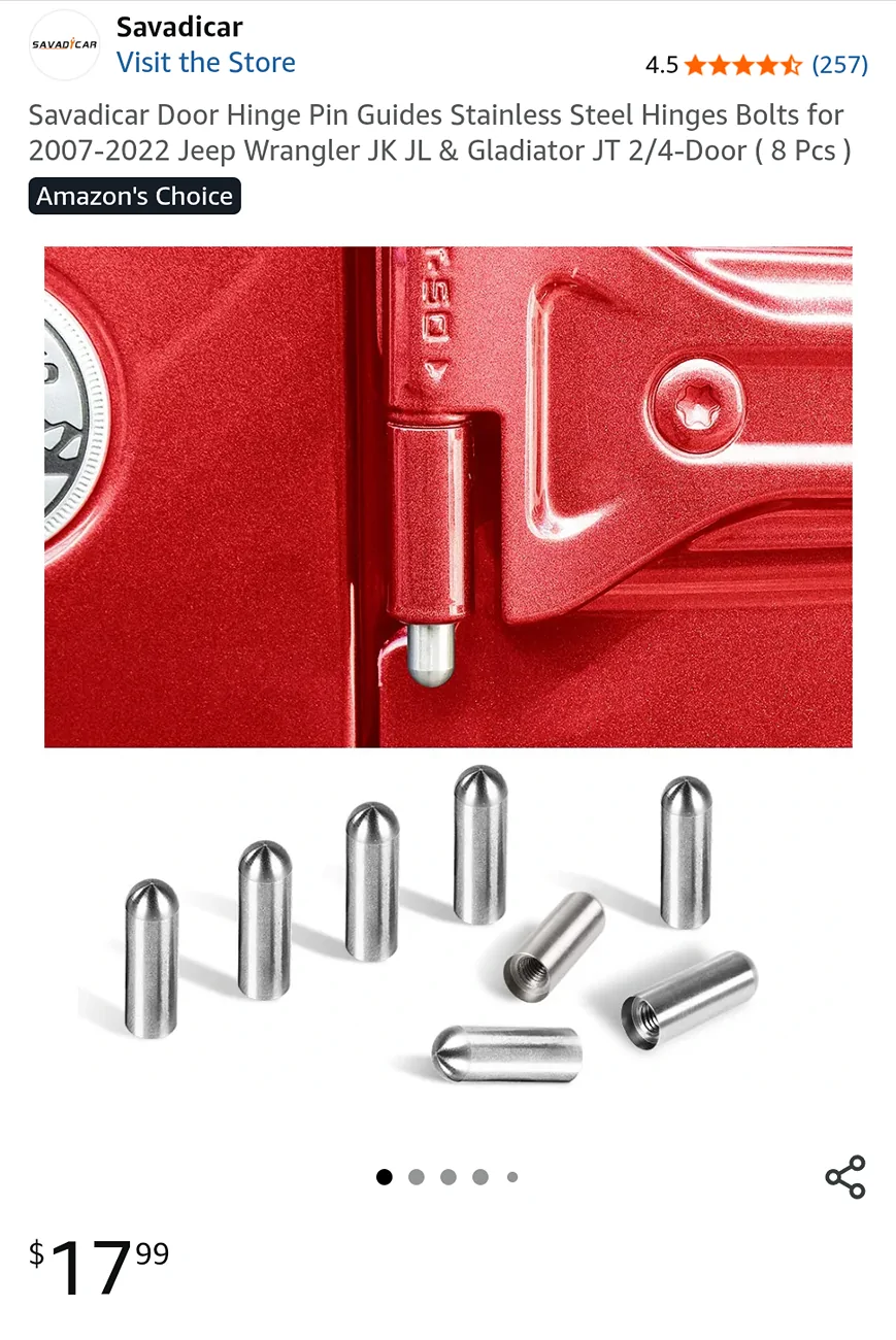 Jeep Wrangler JL JLU Sting Gray NEW Half Door Set Screenshot_20250922-105554
