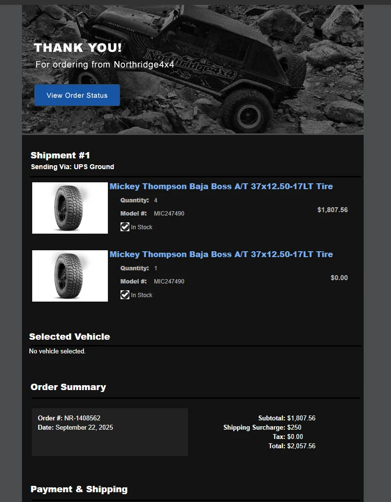Jeep Wrangler JL Finally bit the bullet and bought Mickey Thompson Baja Boss A/Ts 1758567911549-d2